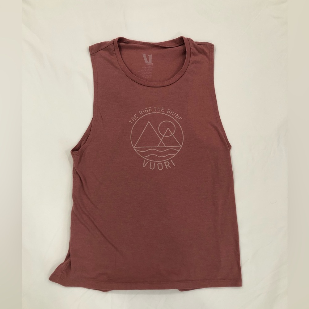 Vuori The Rise The Shine Layered Tank Top